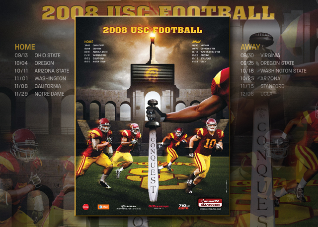 usc wallpaper. USC Football: 2008 USC